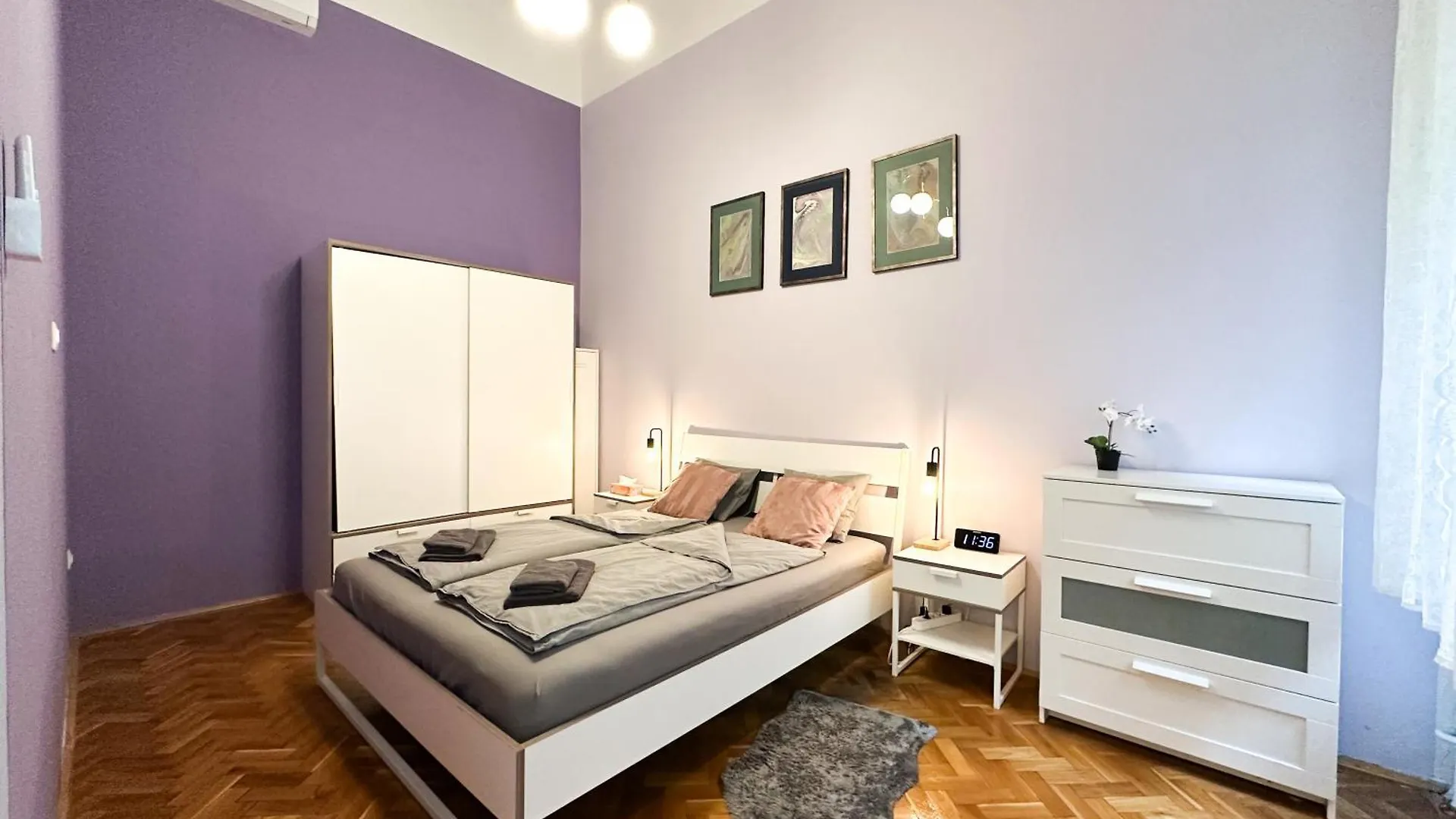 Apartment Cute 1Br Apt In Central Budapest - Purple House Hungary